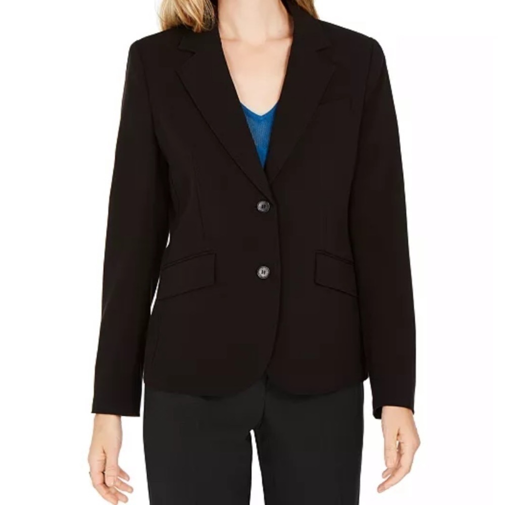 Anne Klein Two-Button Blazer